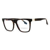 Victoria Beckham Victoria Beckham Eyeglasses Square Full Rim, Dark Havana Frame and Clear Demo Lenses Lens VB2679334