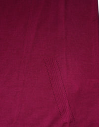 Dolce & Gabbana Fuchsia Wool Long Sleeves Turtleneck Women's Sweater