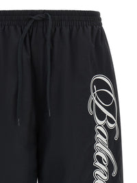 BALENCIAGA Balenciaga Women 'Cursive' Reversible Pants