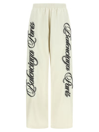 BALENCIAGA Balenciaga Women 'Cursive' Reversible Pants