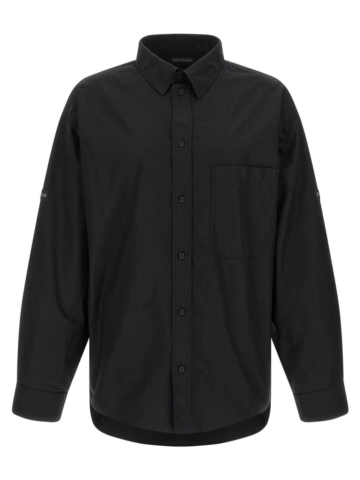 BALENCIAGA Balenciaga Men Logo Patch Shirt