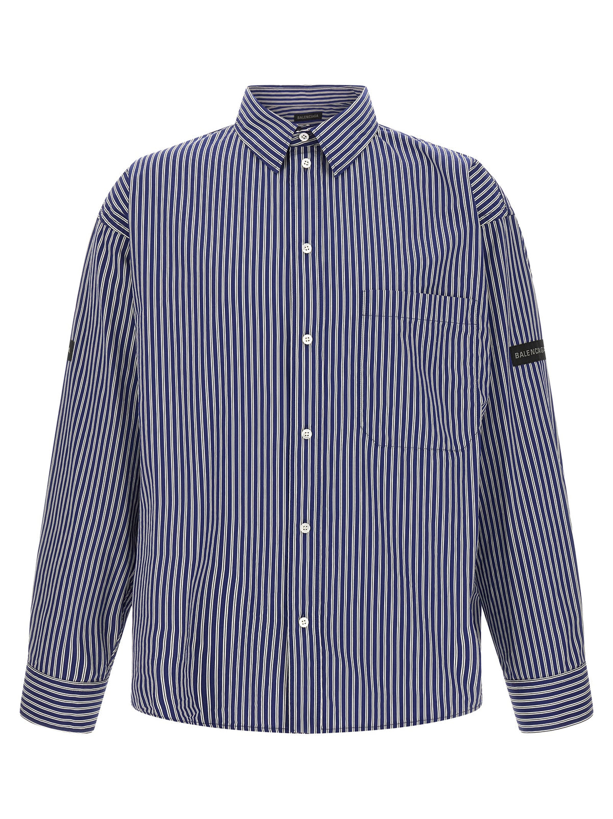 BALENCIAGA Balenciaga Men Striped Shirt