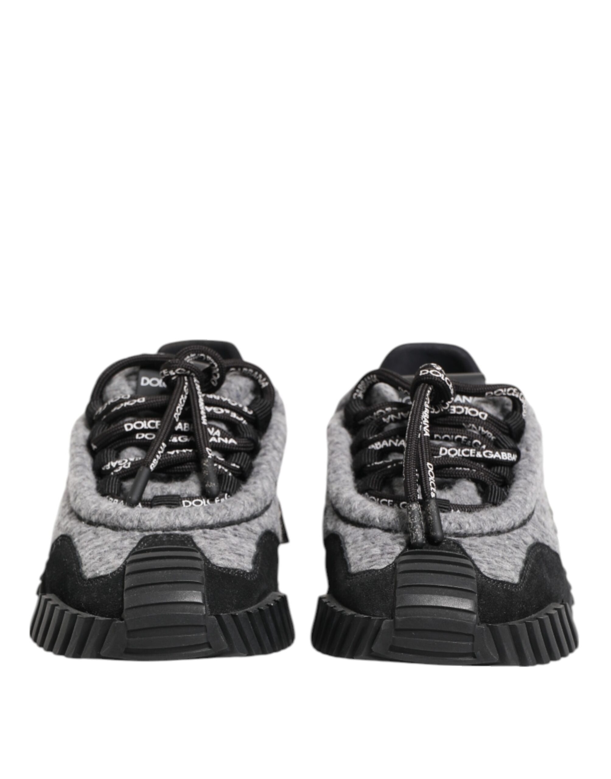 Dolce & Gabbana Dolce & Gabbana Black Gray NS1 Low Top Sneakers Women's Shoes