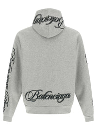 Balenciaga Women 'Cursive' Hoodie