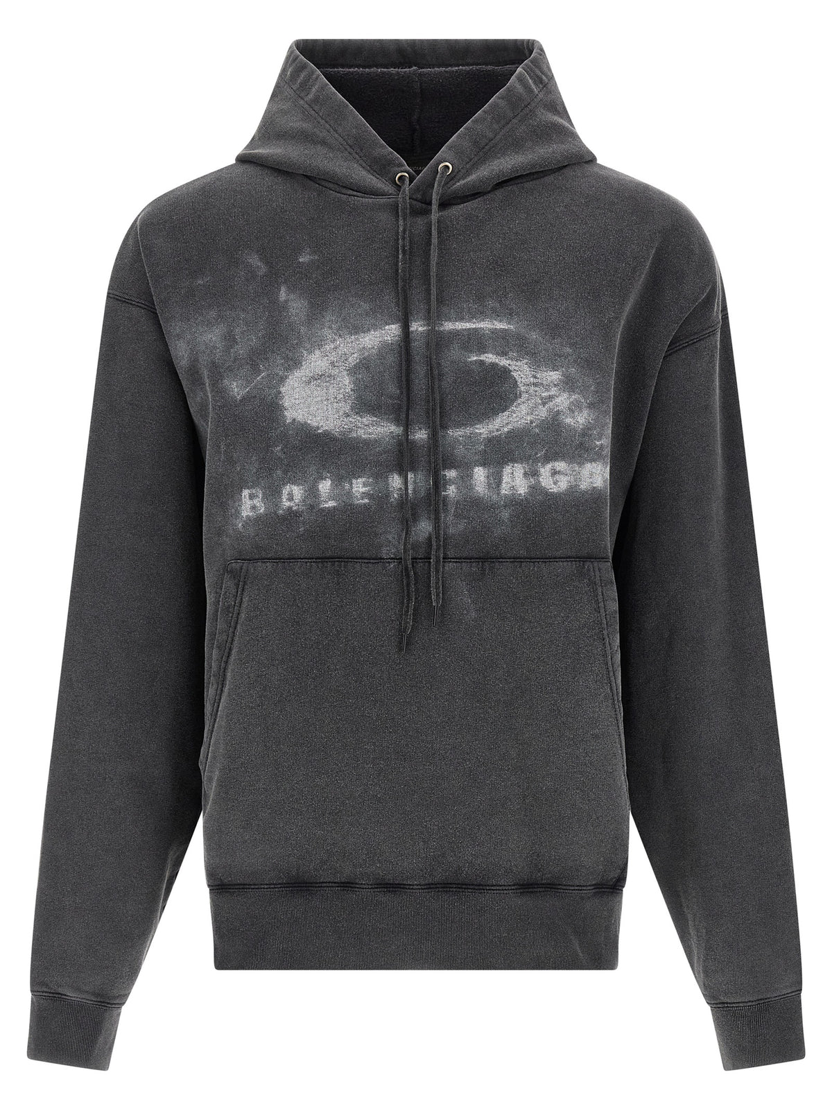 BALENCIAGA Balenciaga Men 'Washed Crayon Loop' Hoodie