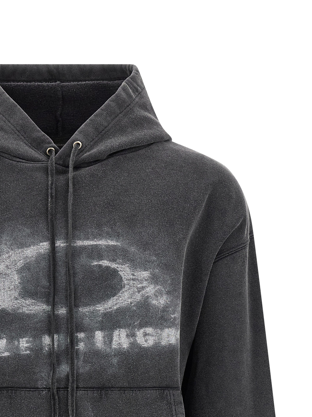 BALENCIAGA Balenciaga Men 'Washed Crayon Loop' Hoodie