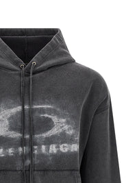 BALENCIAGA Balenciaga Men 'Washed Crayon Loop' Hoodie