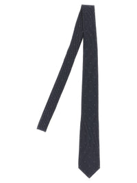 Saint Laurent Men Polka Dot Tie