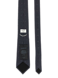 Saint Laurent Men Polka Dot Tie