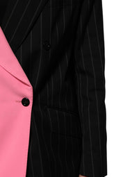 Dolce & Gabbana Dolce & Gabbana Multicolor Patchwork Embellished Coat Women's Jacket