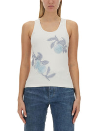 Bottega Veneta Women Embroidered Cotton Top