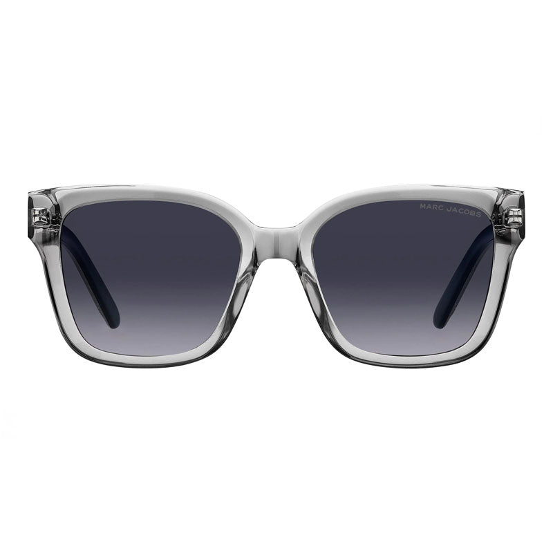 Marc Jacobs Sunglasses Square Full Rim, Grey Frame and Dark Grey Gradient Lens MARC458/S0KB79O