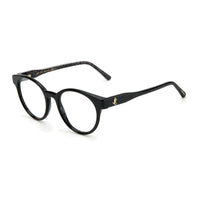 Jimmy Choo Eyeglasses Browline Full Rim, Black Frame and Clear Demo Lens Lens JC31601EI00