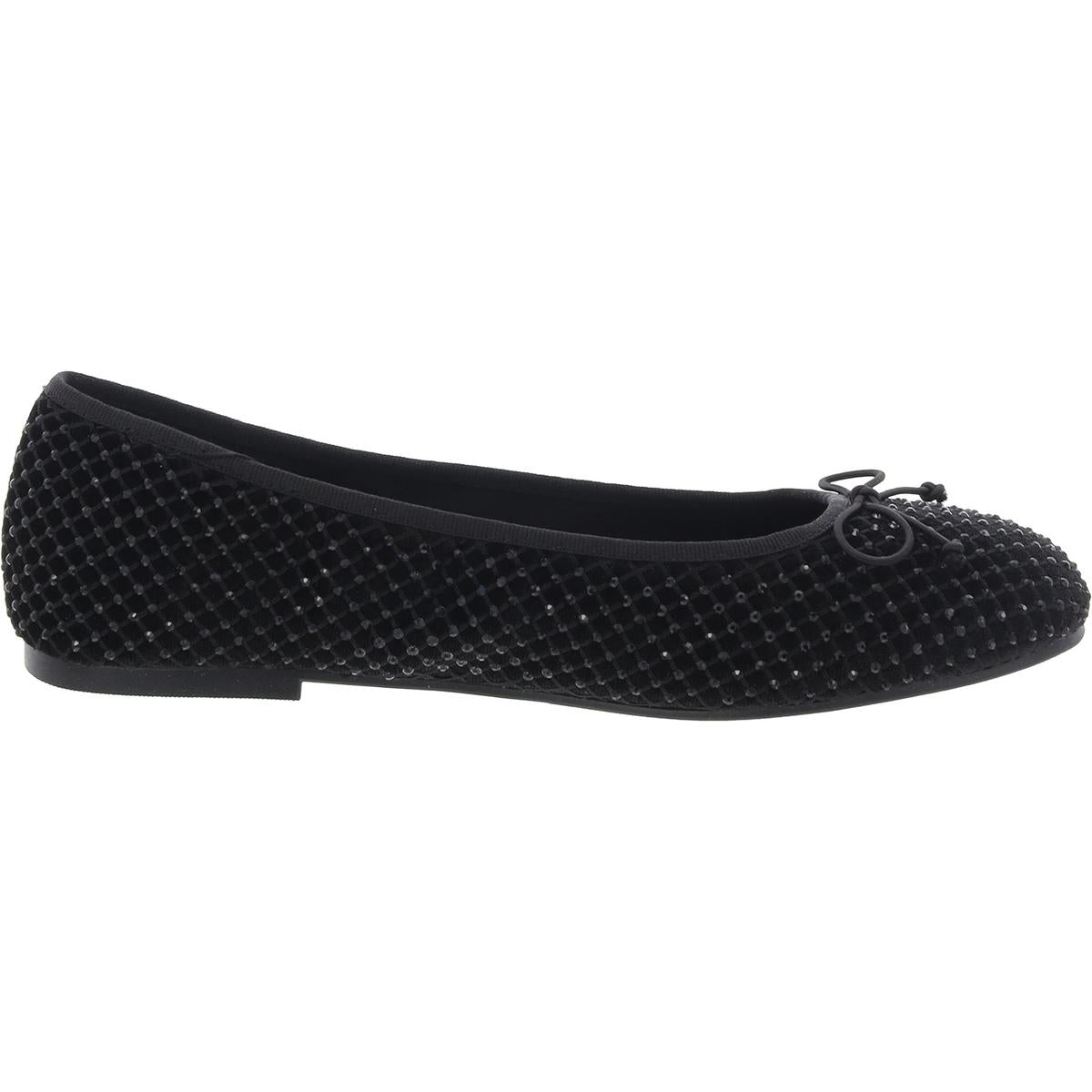 Palmer Mesh Womens Embellished Mesh Ballet Flats