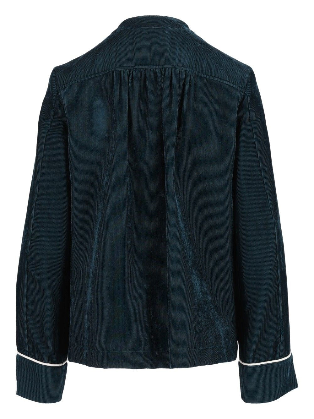 Forte_Forte Women Two-Thousand-Striped "Jade" Jacket