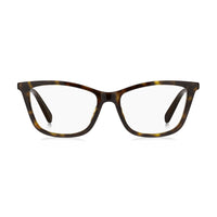 Marc Jacobs Eyeglasses Cat Eye Full Rim, Havana Frame and Clear Demo Lenses Lens MARC655008600