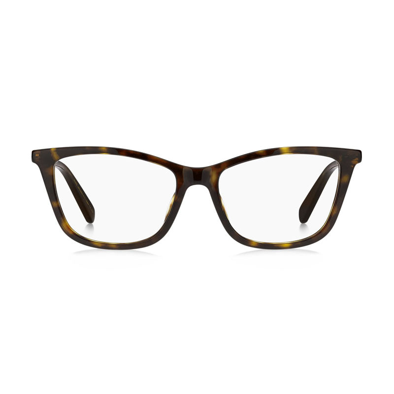 Marc Jacobs Eyeglasses Cat Eye Full Rim, Havana Frame and Clear Demo Lenses Lens MARC655008600