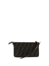 FENDI Fendi Women All-Over Monogram Jacquard Shoulder Bag