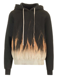 Rick Owens Drkshdw Men Cotton Hoodie Sun Flame