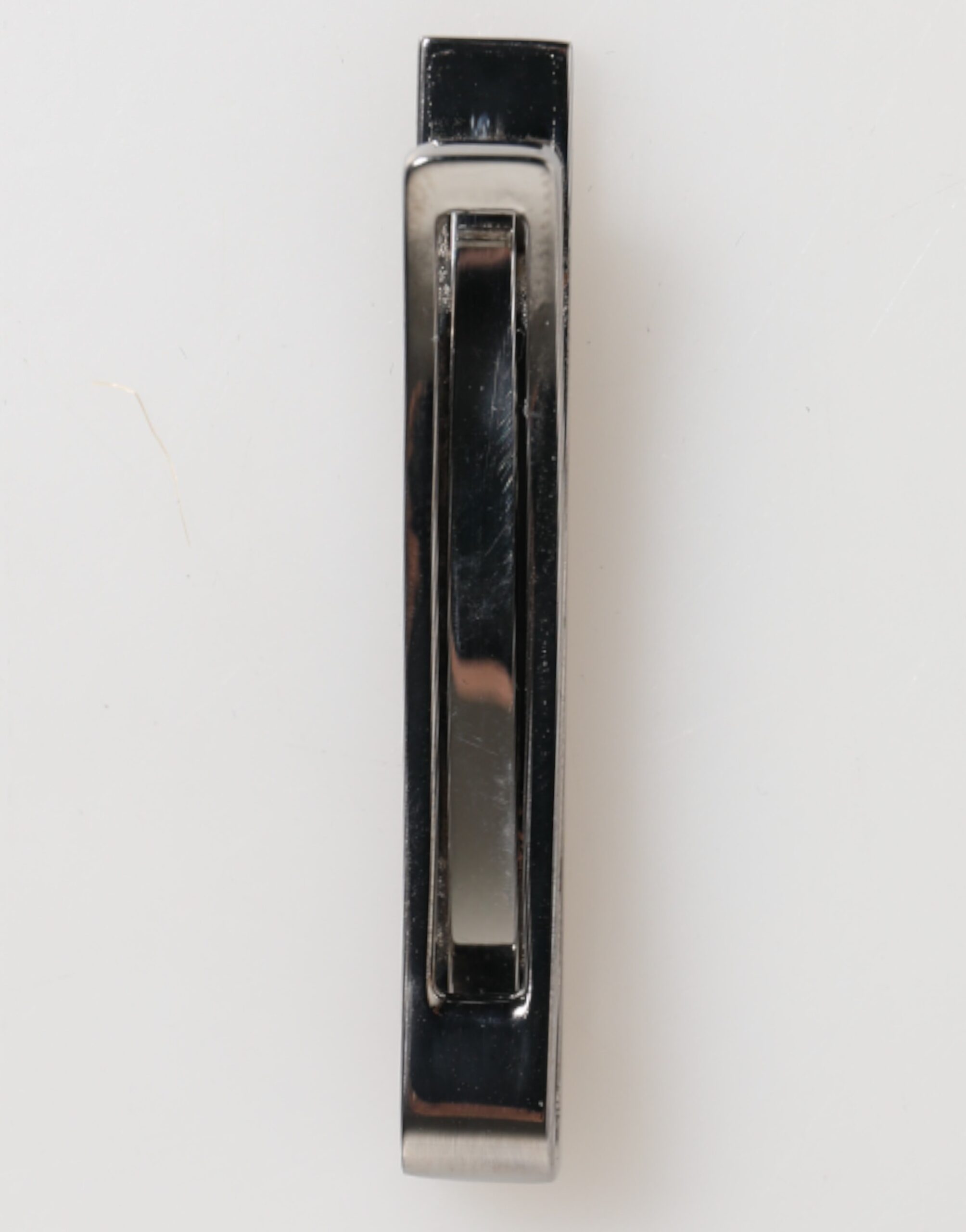 Dolce & Gabbana Dolce & Gabbana Silver Tone Brass Logo Branded Men Accessory Tie Clip Men's Bar
