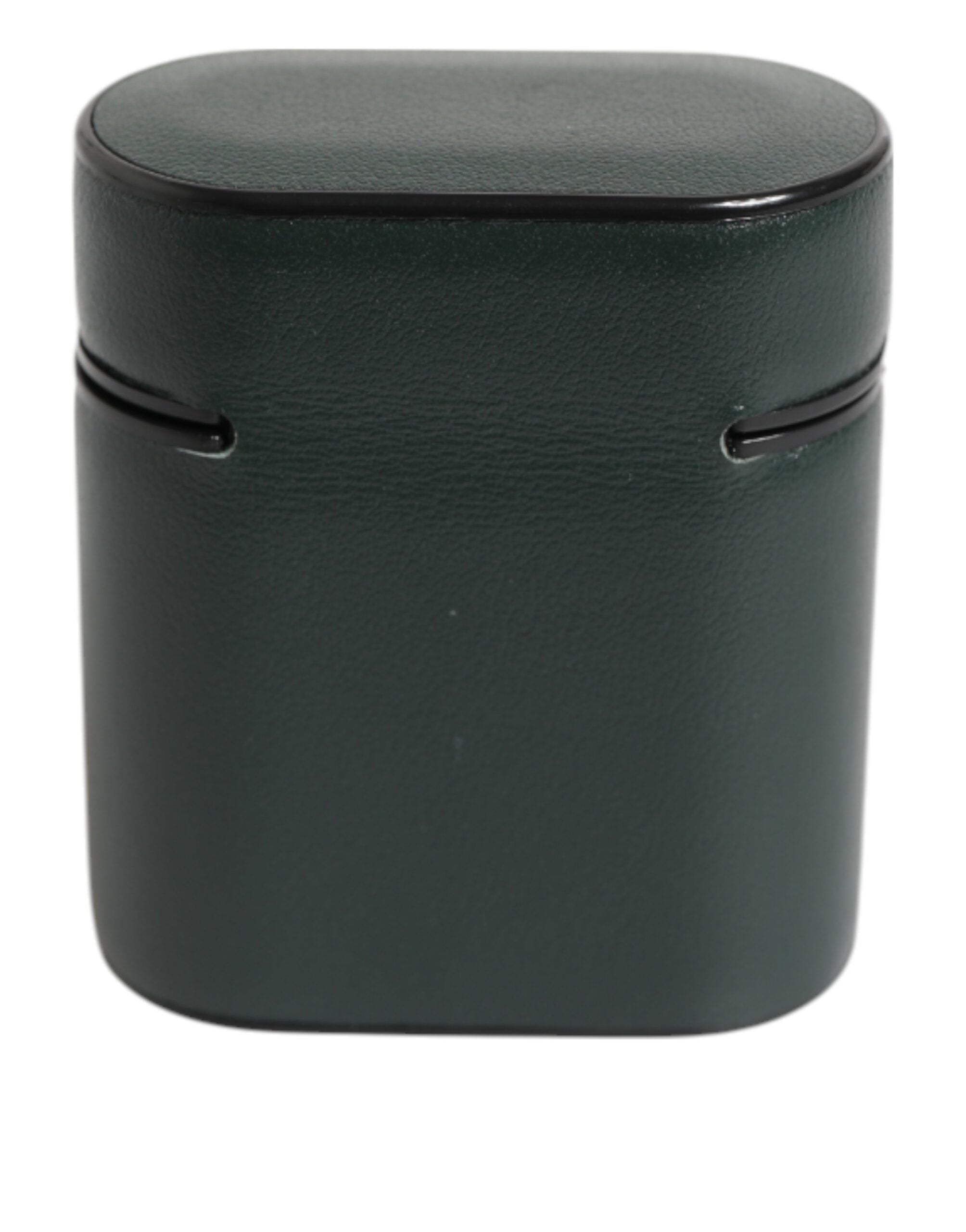 Dolce & Gabbana Dolce & Gabbana Black Leather Logo Print Flip Holder Men Airpods Men's Case