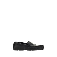Dolce & Gabbana Dolce & Gabbana Black Calf Leather Bos Taurus Slip-On Men's Loafers