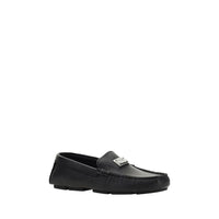 Dolce & Gabbana Dolce & Gabbana Black Calf Leather Bos Taurus Slip-On Men's Loafers