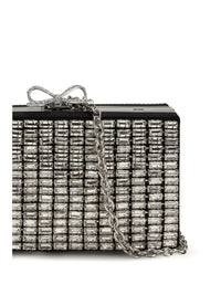 Self-Portrait Women Crystal Chainmail Clutch