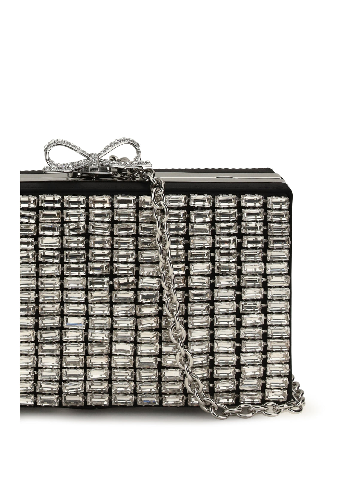Self-Portrait Women Crystal Chainmail Clutch