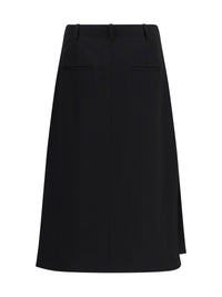 Fendi Women Grain De Poudre Skirt