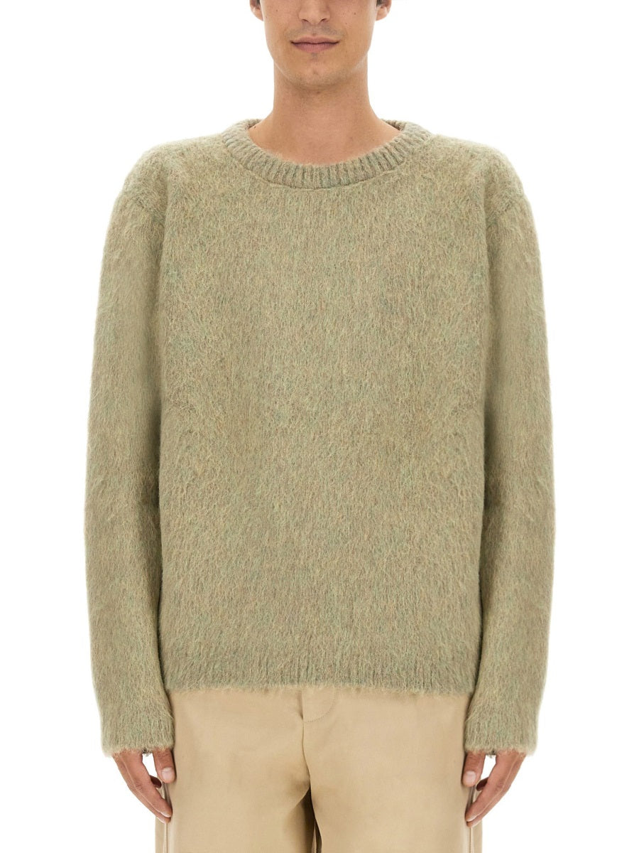 Lemaire Men Brushed Wool Sweater