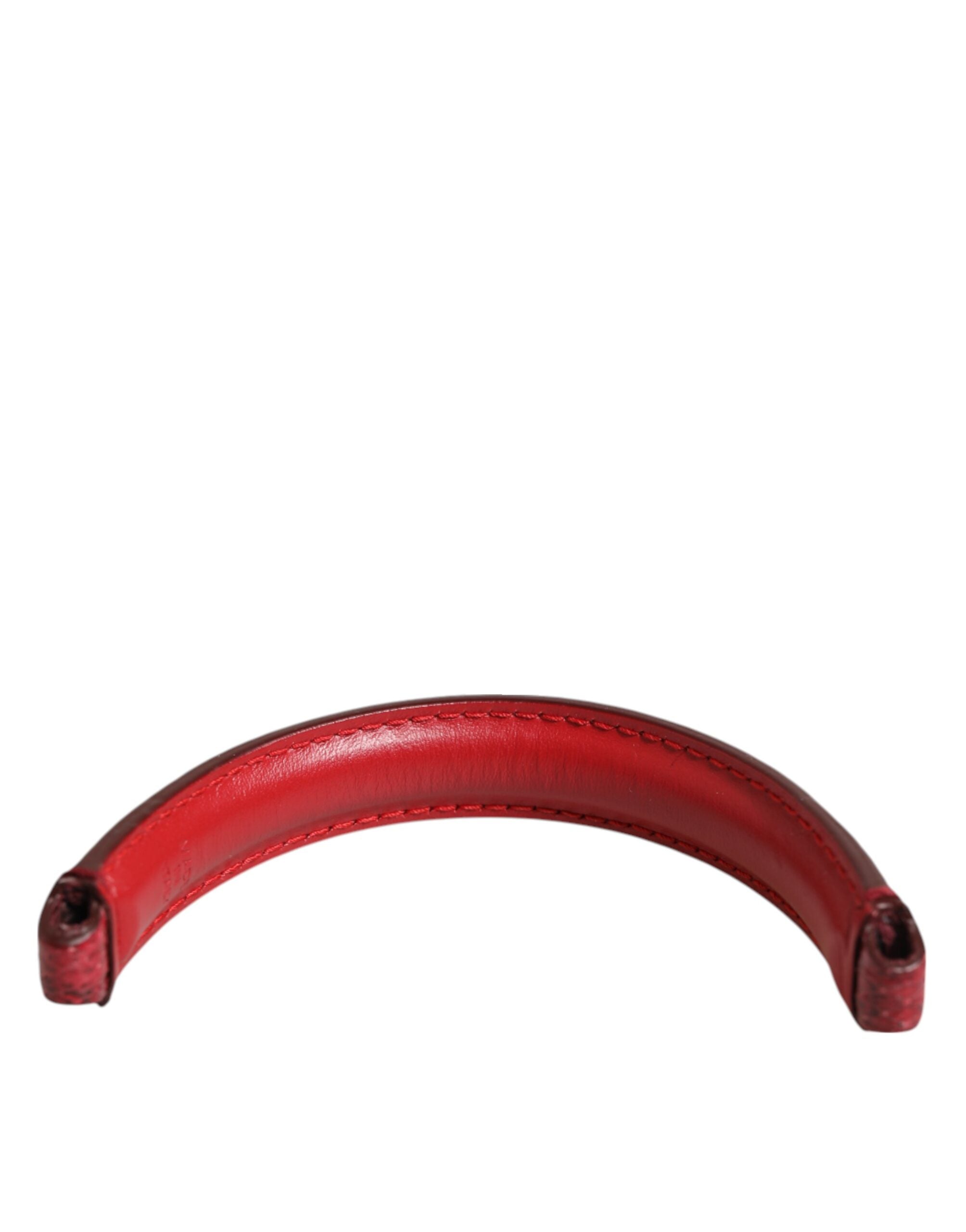 Dolce & Gabbana Dolce & Gabbana Red Small Ayers Leather Bag Handle Women Shoulder Women's Strap