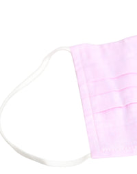Dolce & Gabbana Dolce & Gabbana Pink Cotton Logo Elastic Ear Strap Face  Mask