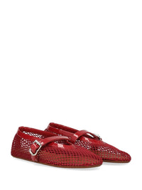 Alaïa Women Mesh Strap Ballerina