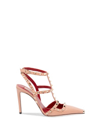 Valentino Garavani Women Rockstud Kidskin Pumps 100Mm