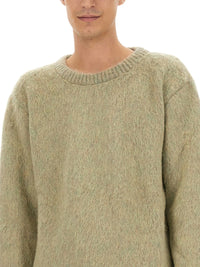 Lemaire Men Brushed Wool Sweater