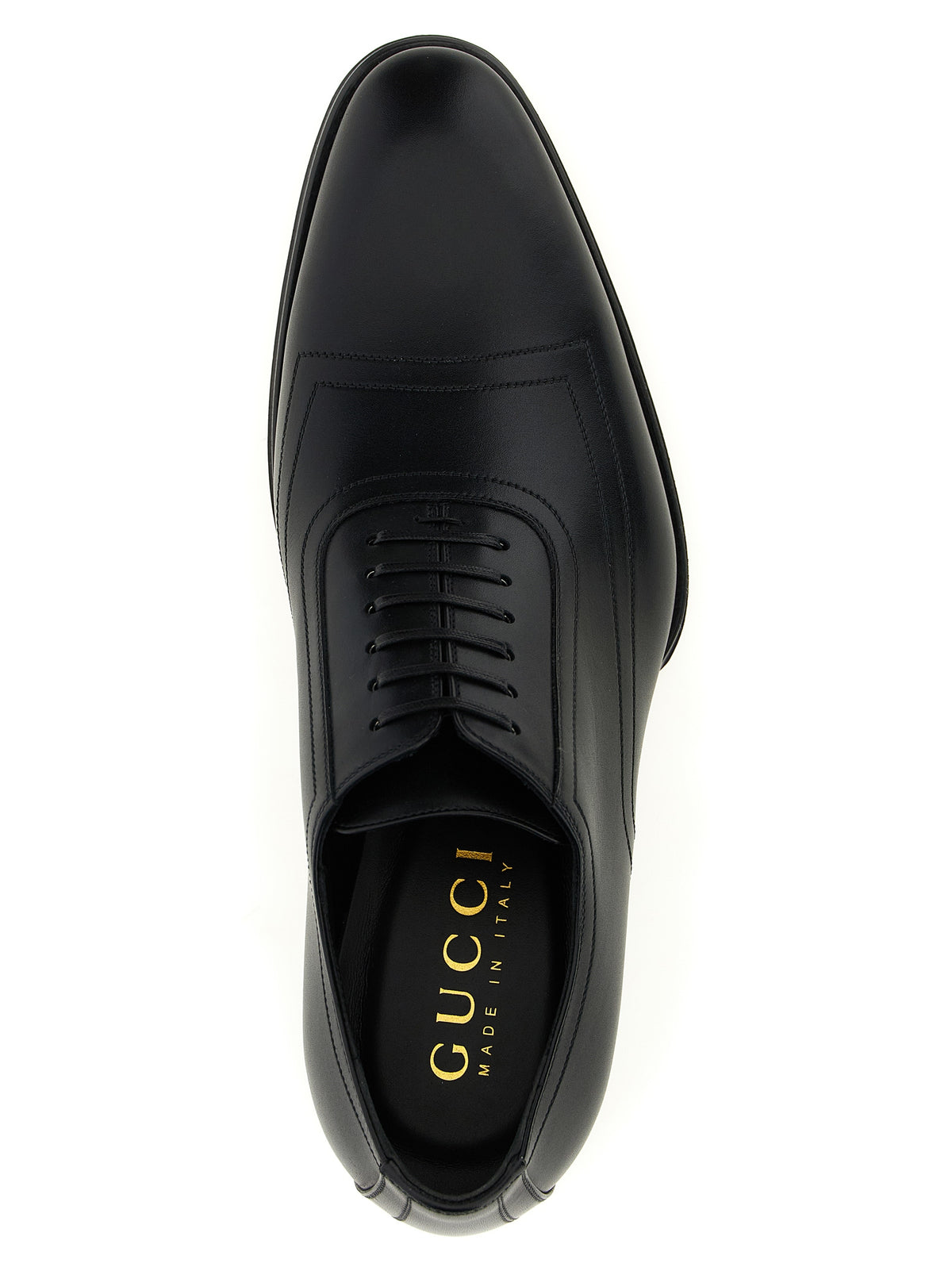 GUCCI Gucci Men Lace-Up Leather
