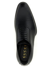 GUCCI Gucci Men Lace-Up Leather