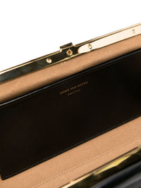 DRIES VAN NOTEN Dries Van Noten Women Large Leather Clutch Bag, With Detachable Adjustable Shoulder Strap.