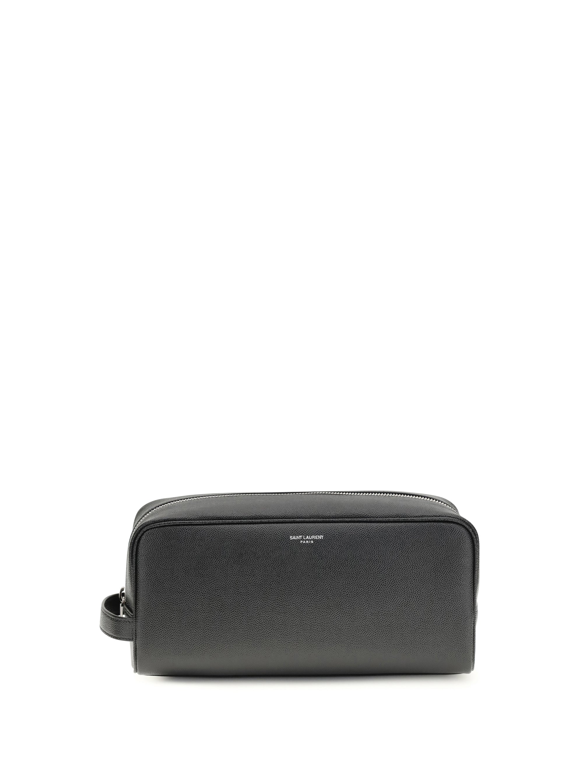Saint Laurent Men Leather Beauty Case