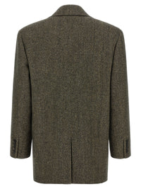 Saint Laurent Women Herringbone Blazer
