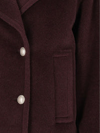 Tagliatore Tagliatore Women Sheila Short Alpaca And Wool Coat