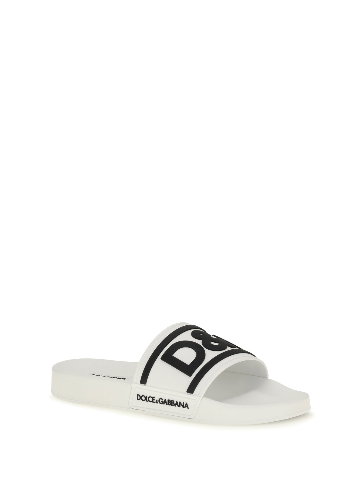 Dolce & Gabbana Men Logo Slide Sandals