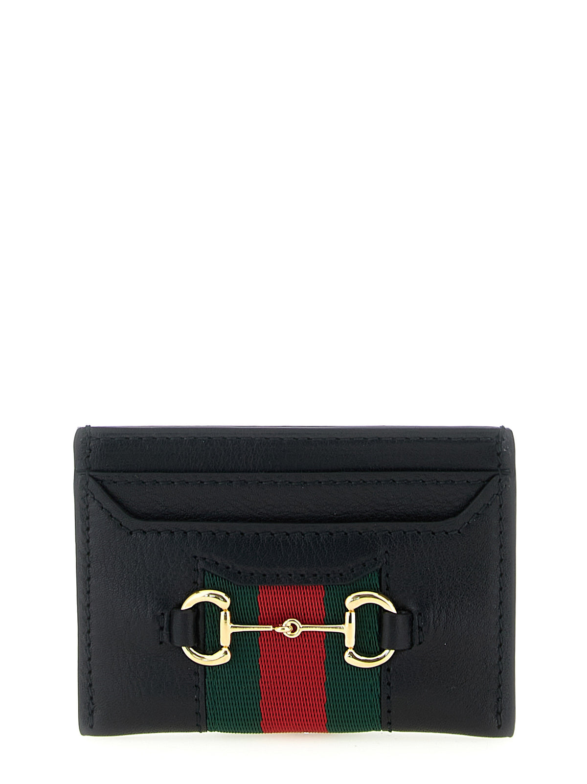 GUCCI Gucci Women 'Web Horsebit Gucci' Card Holder