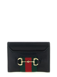 GUCCI Gucci Women 'Web Horsebit Gucci' Card Holder