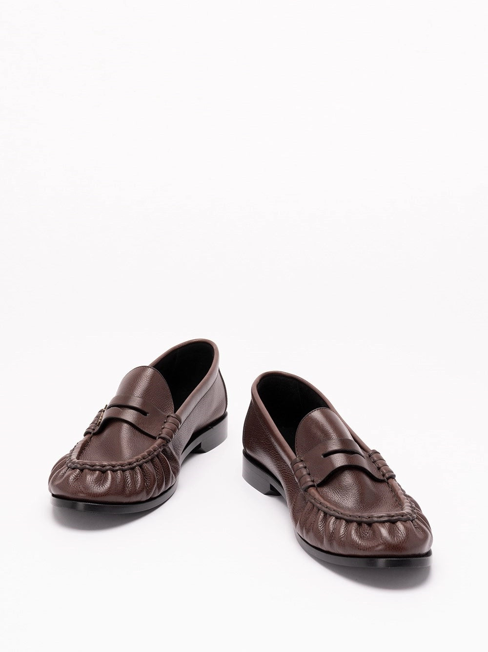 Saint Laurent Men Le Loafer Supple In Matte Leather