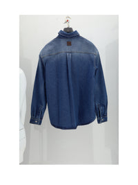 DIOR HOMME Dior Homme Men Jacket Denim Stampa Laser Laterale