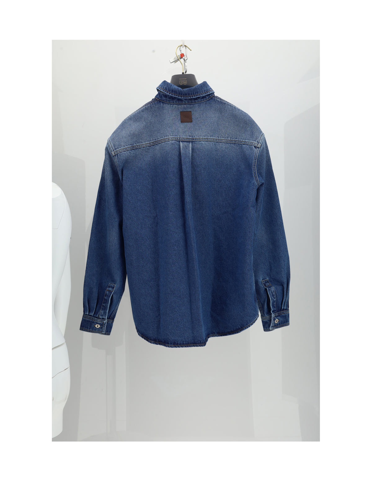 DIOR HOMME Dior Homme Men Jacket Denim Stampa Laser Laterale