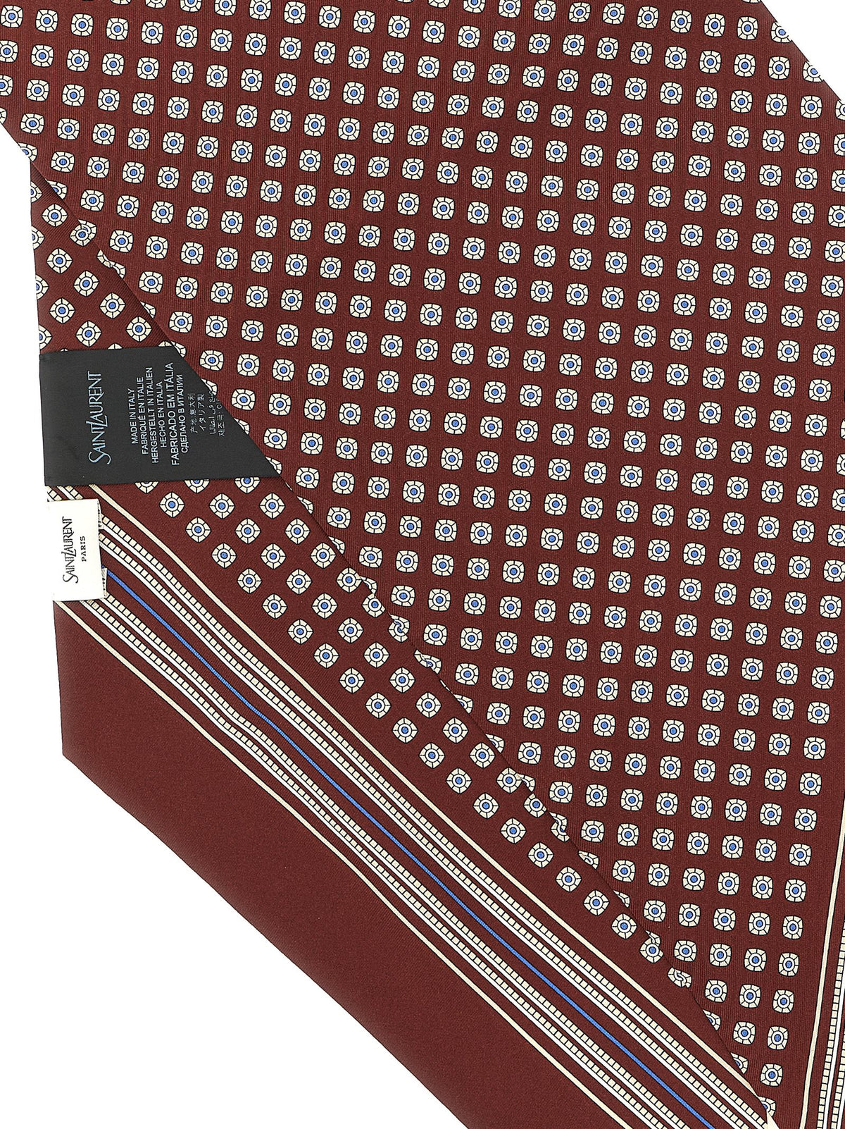 SAINT LAURENT Saint Laurent Men Lavallière Scarf