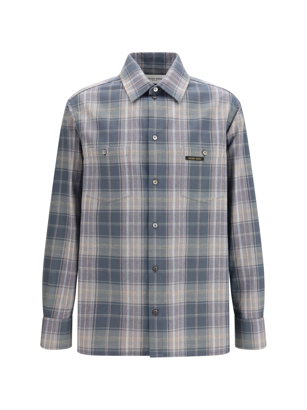 Golden Goose Men Journey Checked Shirt